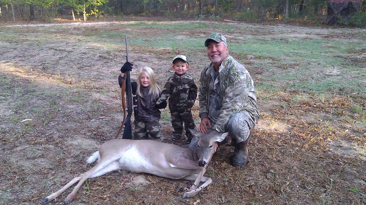 35point monster whitetail buck shot by hunter near San Angelo, Texas
