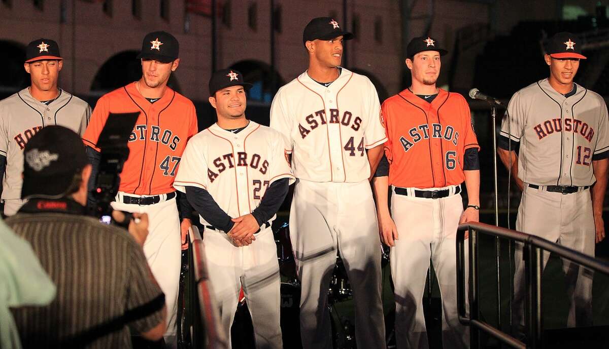 Astros Launch Party A Hit With Fans: Vintage Uniforms And The Return Of  Orbit - The Crawfish Boxes