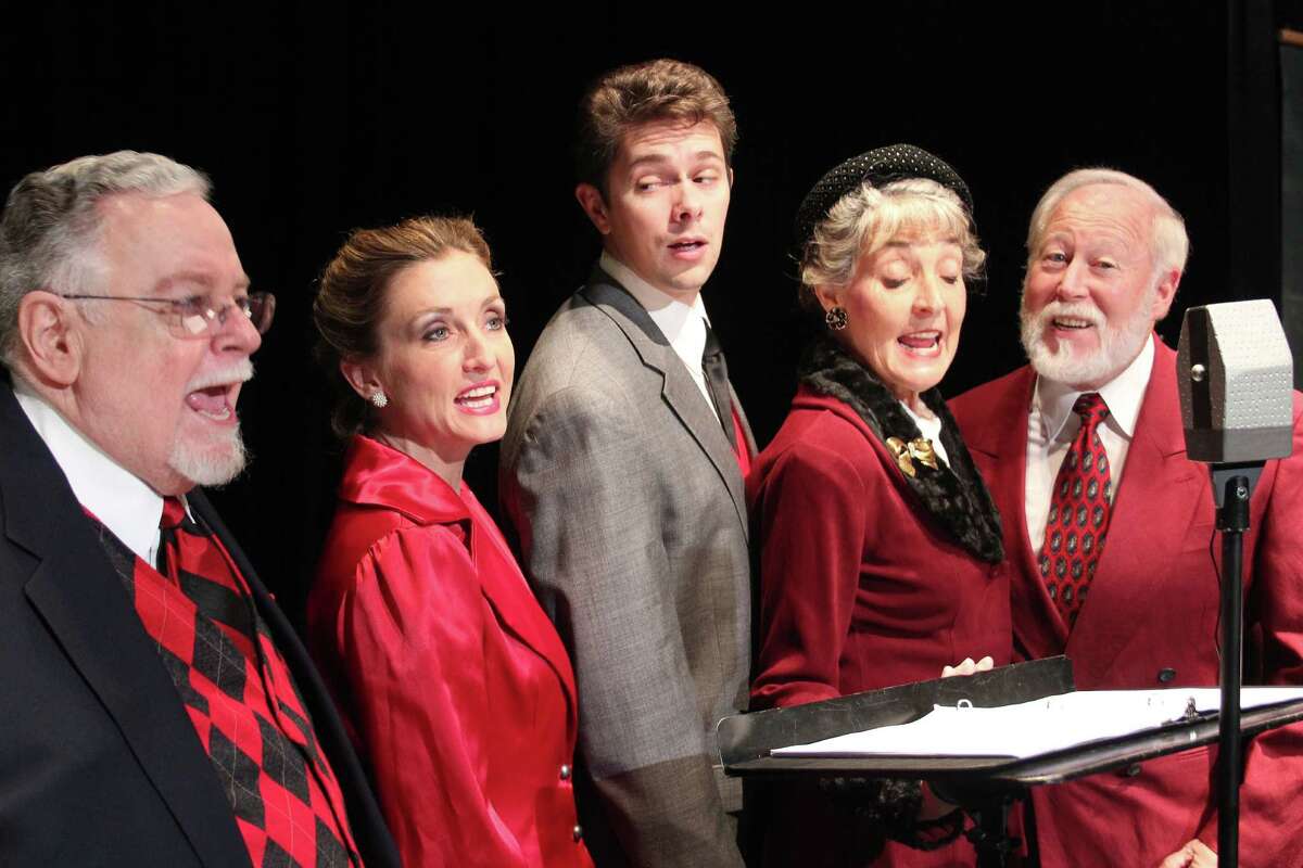 Classic Theatre will once again stage the radio adaptation of "It's a Wonderful Life," as part of its 2013-'14 season. The premiere production featured (from left) Jack Berns, Renee Garvens, Alan Utley, Terri Peña Ross and Allan S. Ross. Courtesy DianeMalone