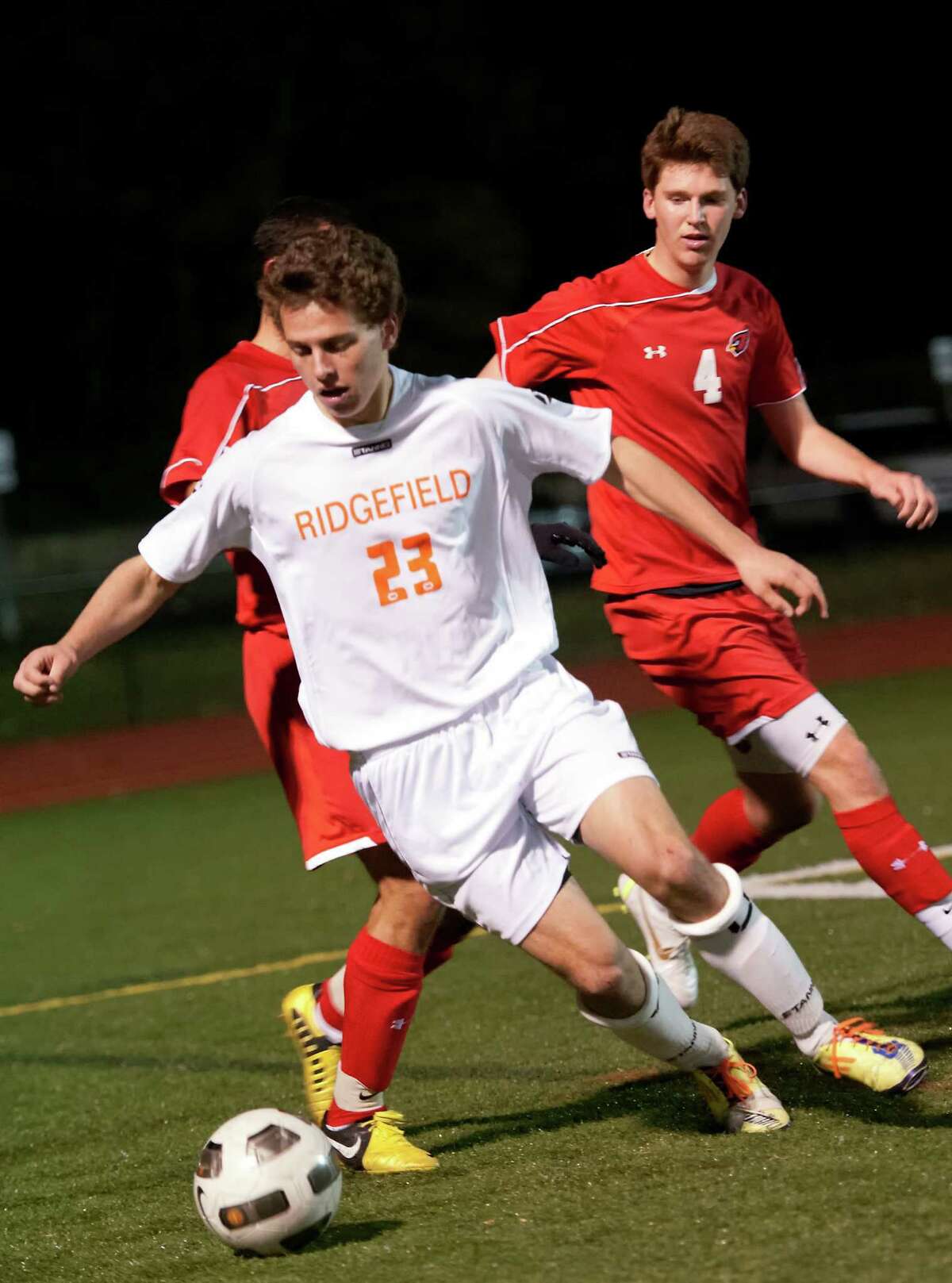 Ridgefield Beats Greenwich To Earn Share Of FCIAC Boys Soccer Title