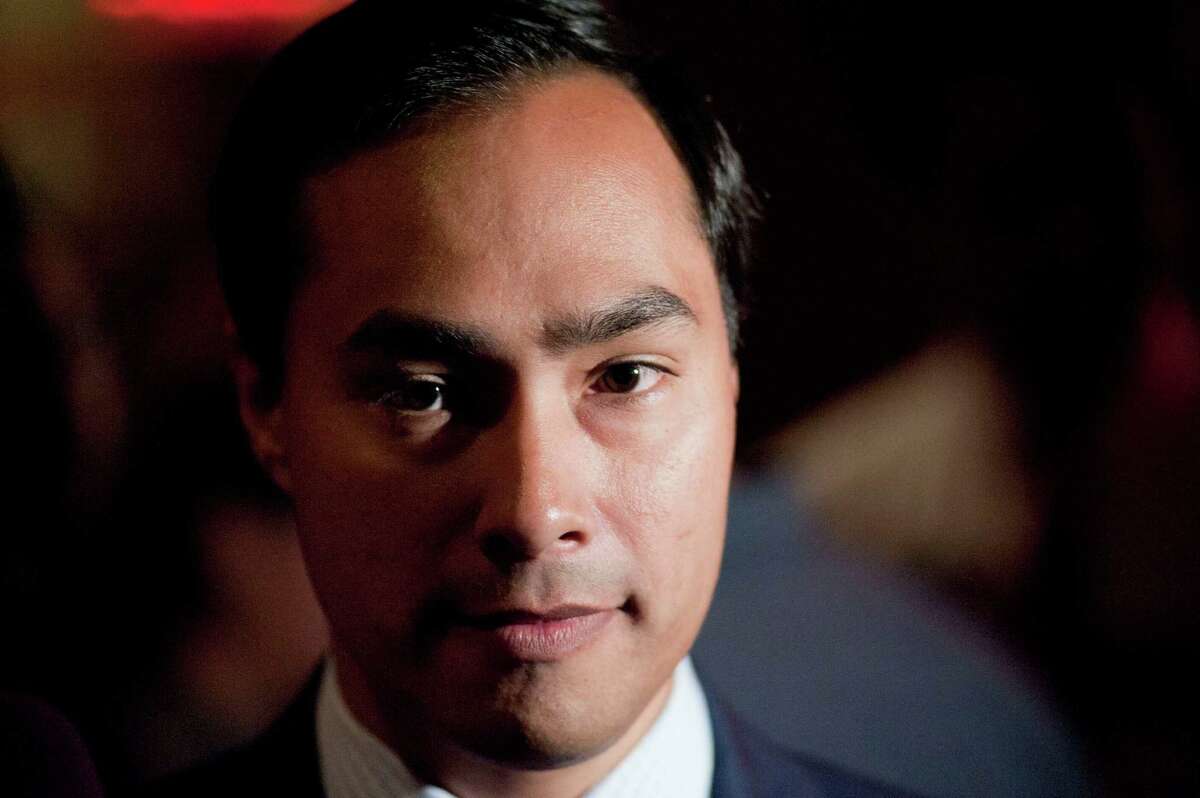 US House of Representatives candidate Joaquin Castro is seen during his election night reception, Tuesday, Nov. 6, 2012, at Henry's Puffy Tacos in San Antonio.
