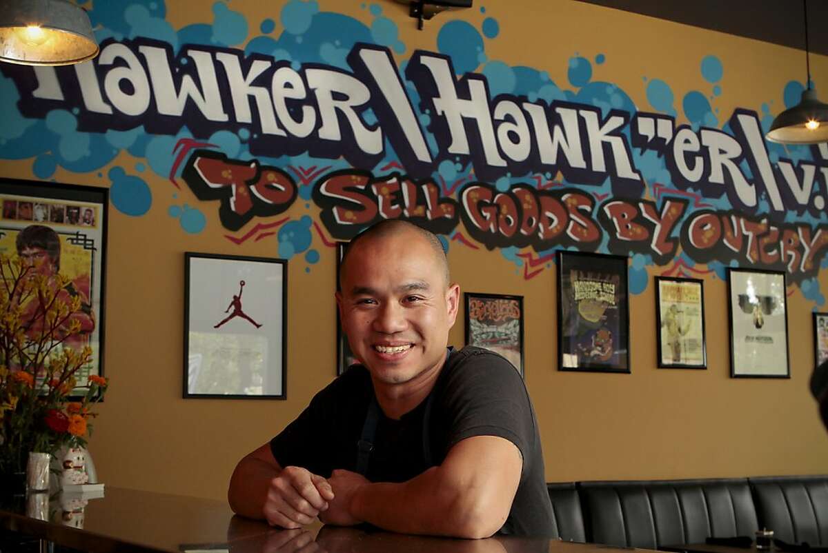 Chef James Syhabout at Hawker Fare restaurant in Oakland, Calif., is seen on July11th, 2011.