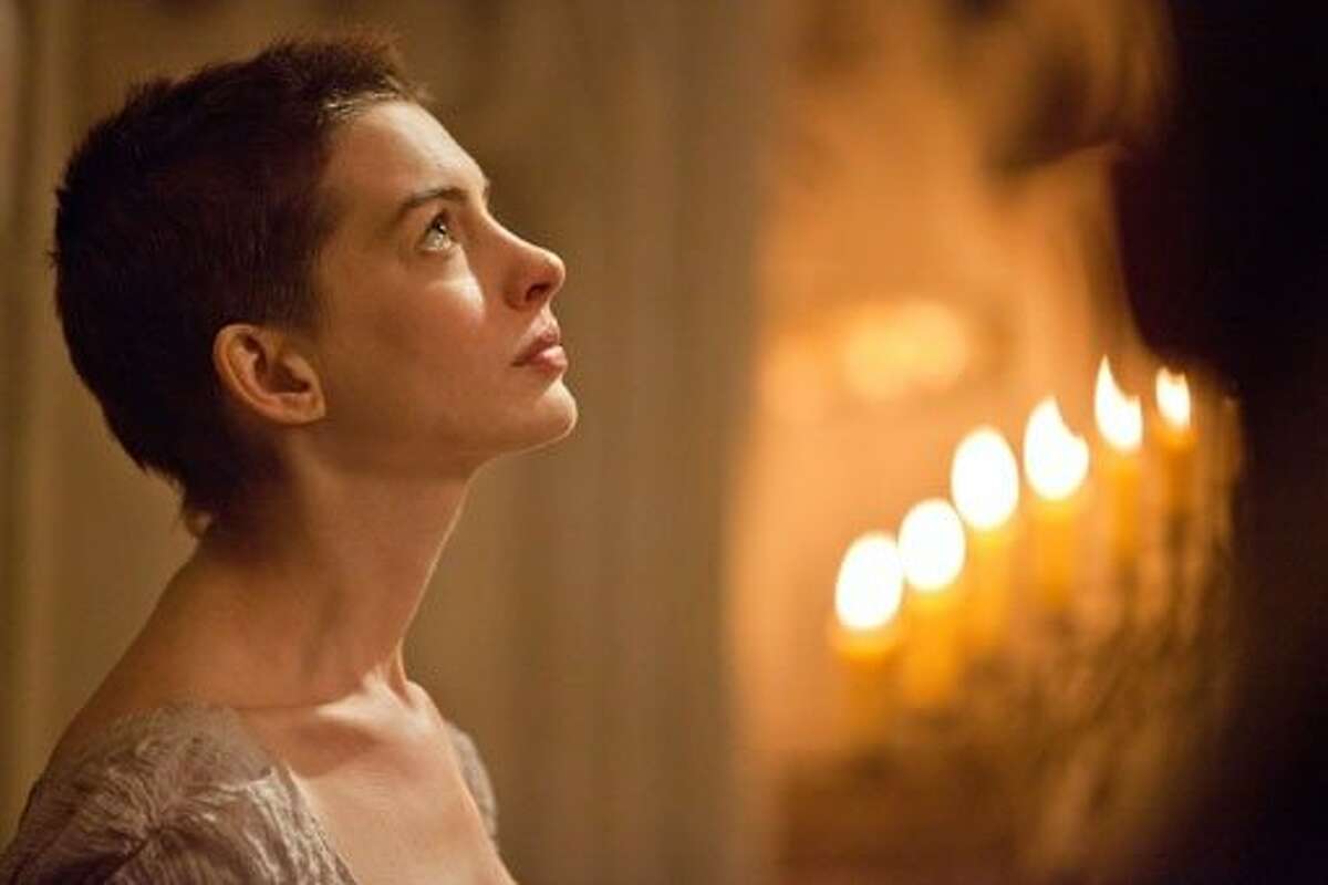 Anne Hathaway as Fantine in "Les Miserables"