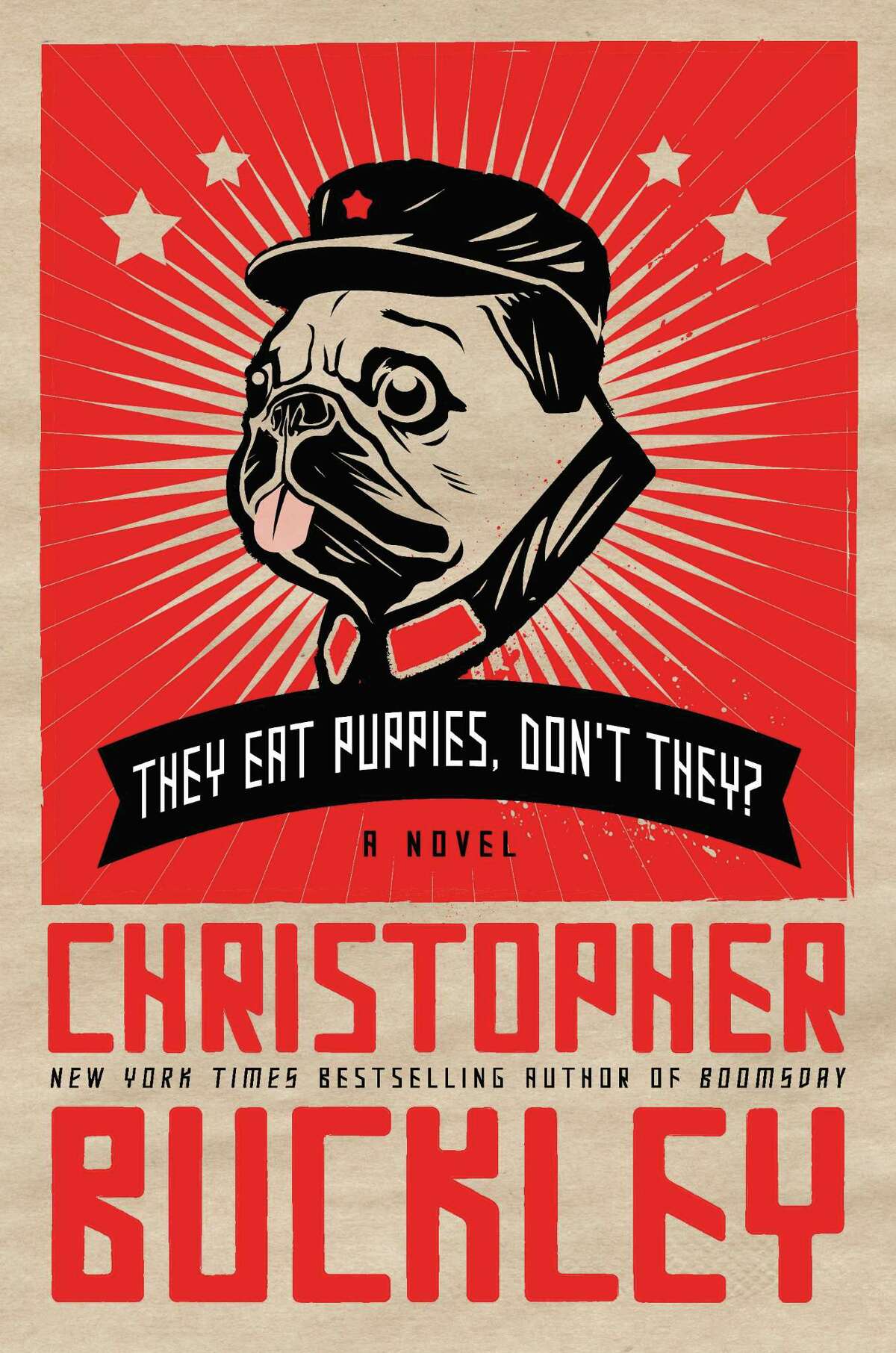 Christopher Buckleyís latest book, " They Eat Puppies, Donít They," is satire about U.S.-China relations.