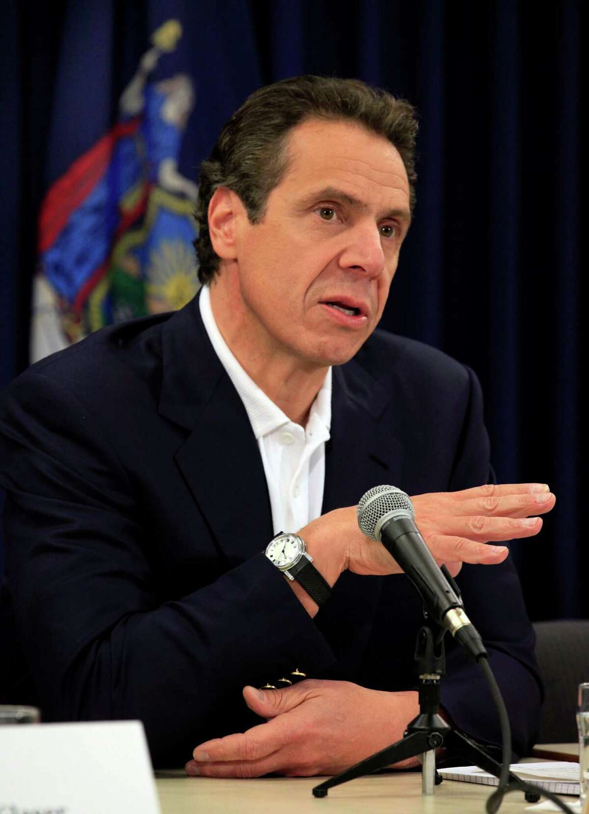 Andrew Cuomo Current job: New York governor Chatter: A former New York attorney general and son of legendary Empire State politician Mario Cuomo, Andrew Cuomo was touted as a possible presidential candidate in 2016 but opted not to run.
