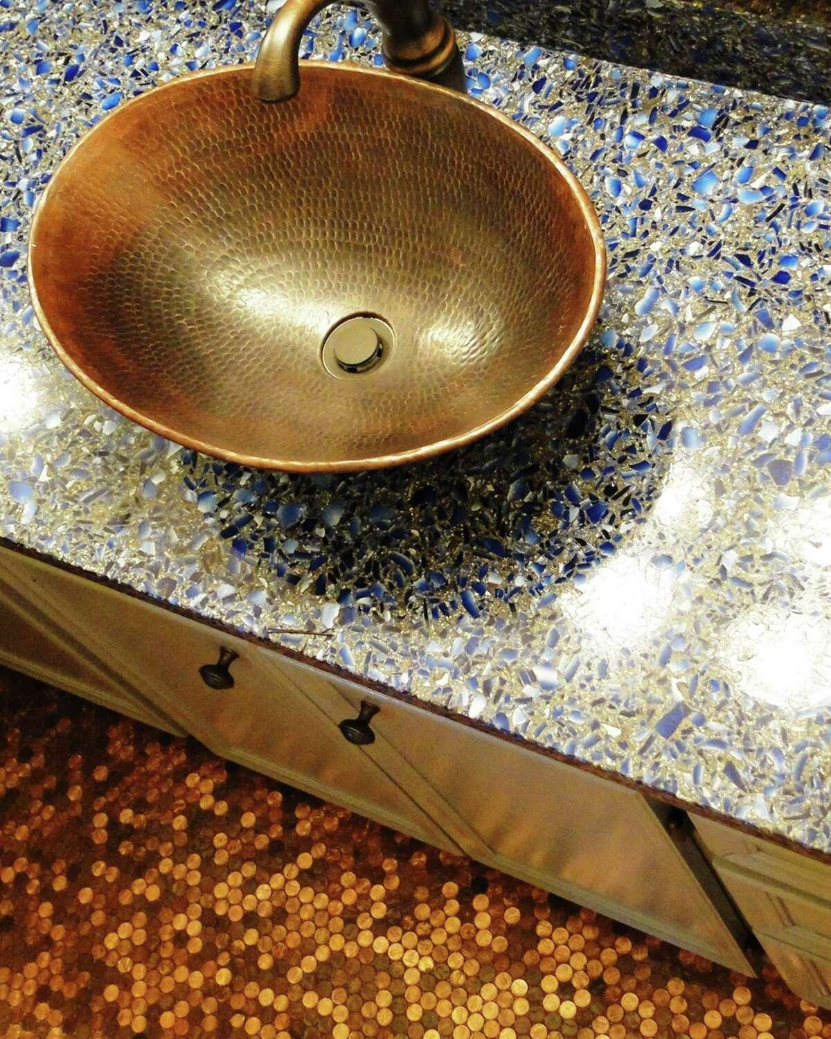 Floor made of pennies is priceless