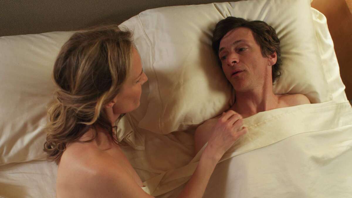 Helen Hunt as Cheryl Cohen and John Hawkes as Mark O'Brien in "The Sessions." (Courtesy of Fox Searchlight Pictures/MCT)