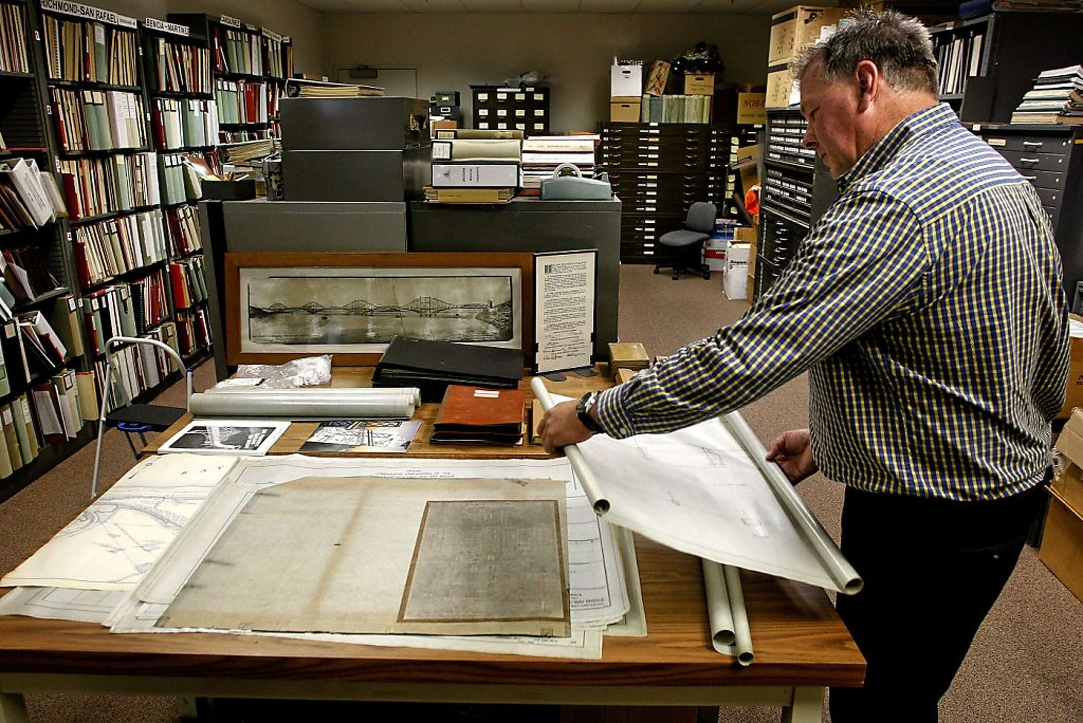 A peek inside the Bay Bridge's 'diary'