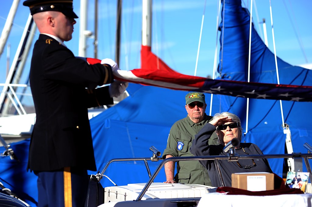 Homeless WWII vet mourned in 2 cities