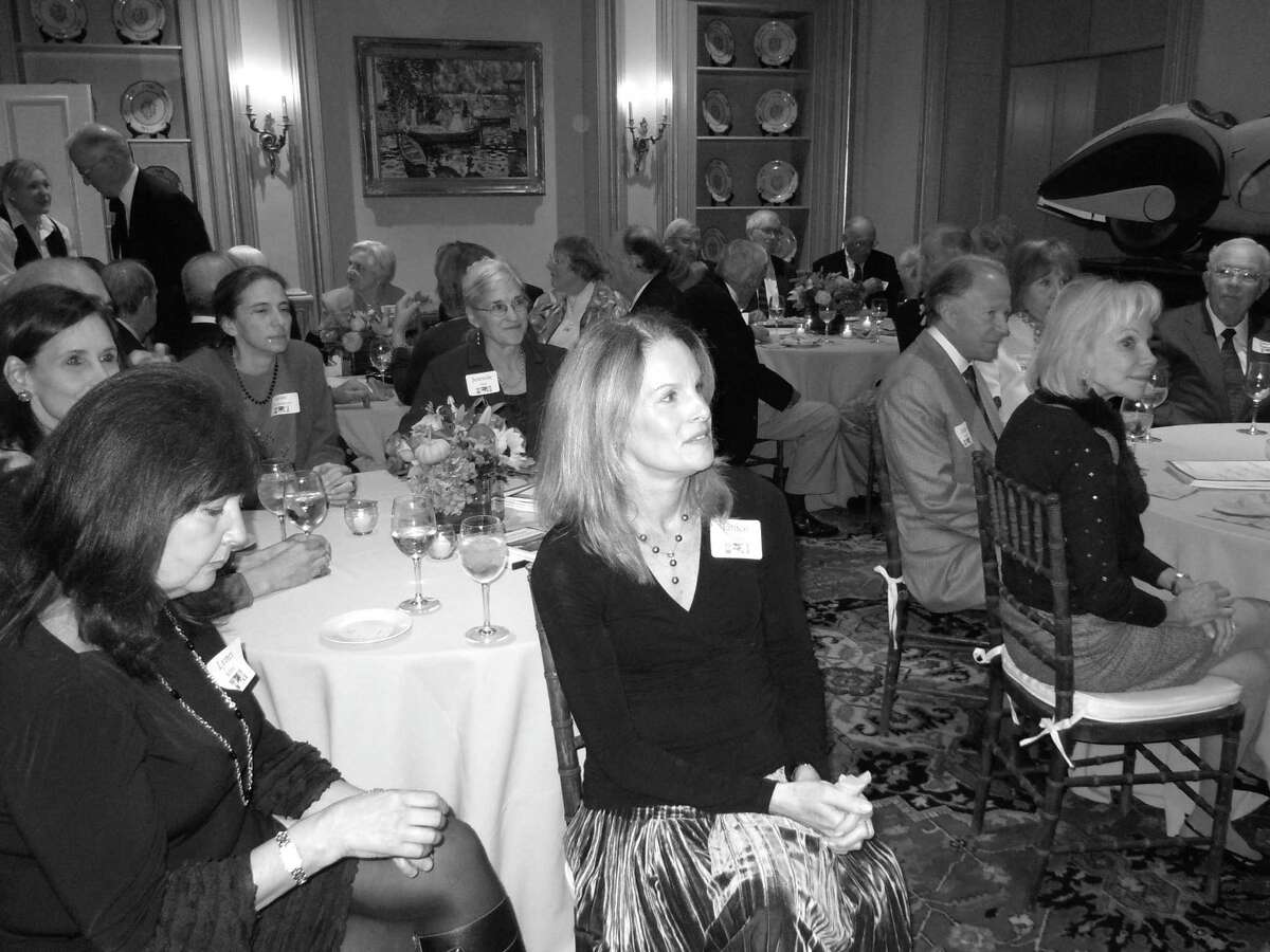Jan Abert, a member of Stanwich Church, was among the crowd that turned out for the recent fundraising dinner in support of the Manhattan Christian Academy, which serves children in one of New York City's neediest neighborhoods in Washington Heights. The event was held at Christ Church's Tomes Higgins House. .