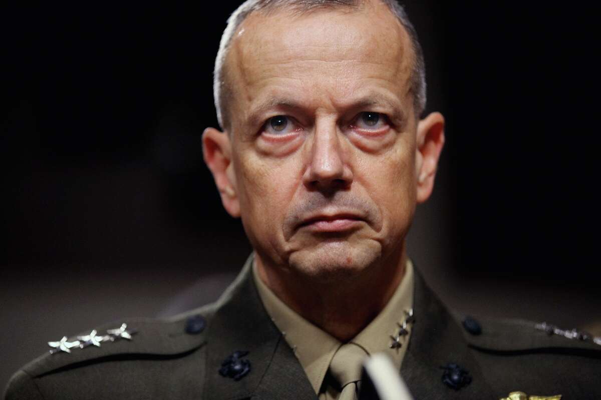 Retired Marine Gen. John Allen tops letter of 56 retired generals and admirals critical of President Trump's tweets announcing a ban on transgender Americans serving in the military.