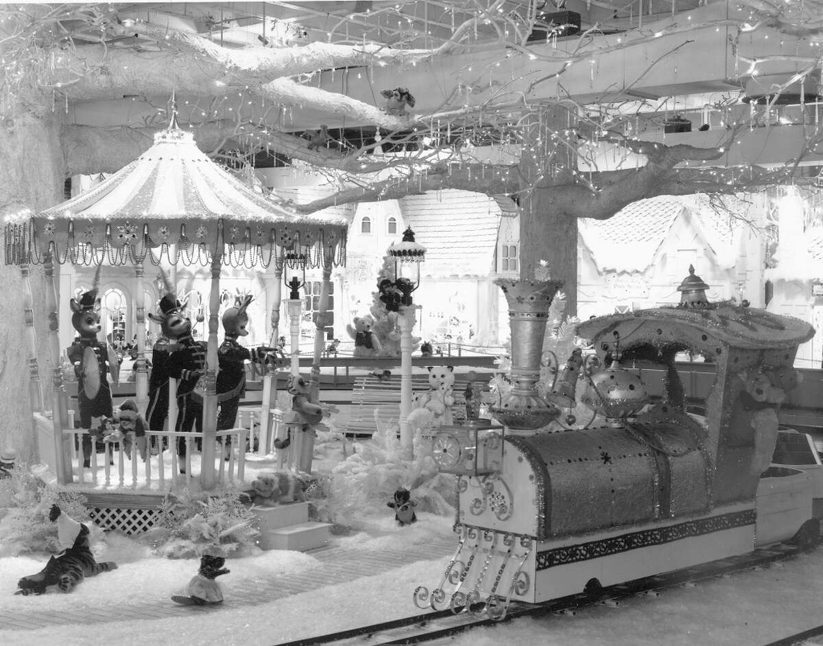 This photo, a part of the Zintgraff collection maintained by the Institute of Texan Cultures, shows the Joske's Fantasyland in 1965. A modern revival of the holiday display now raises funds for sports equipment for people with disabilities.