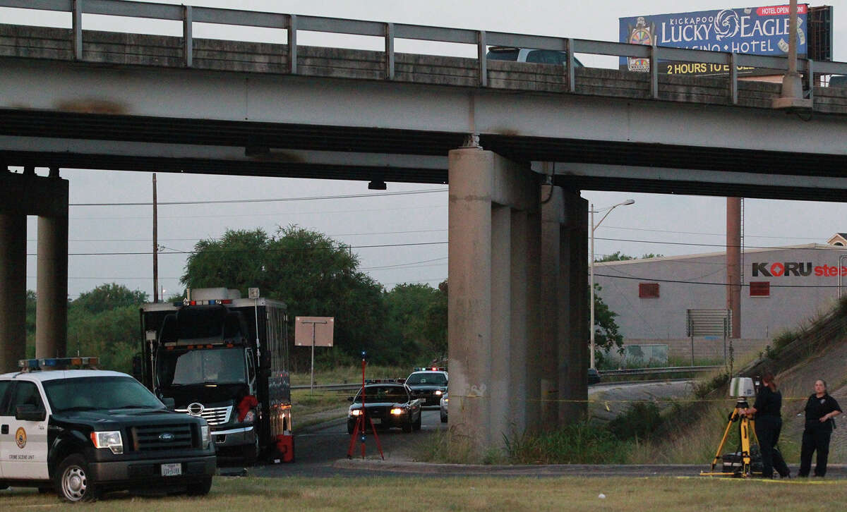 texas freeway express lane shut down