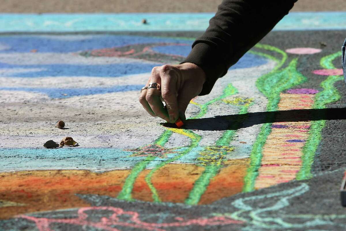Via Colori, Houston's chalk art festival, returns this weekend