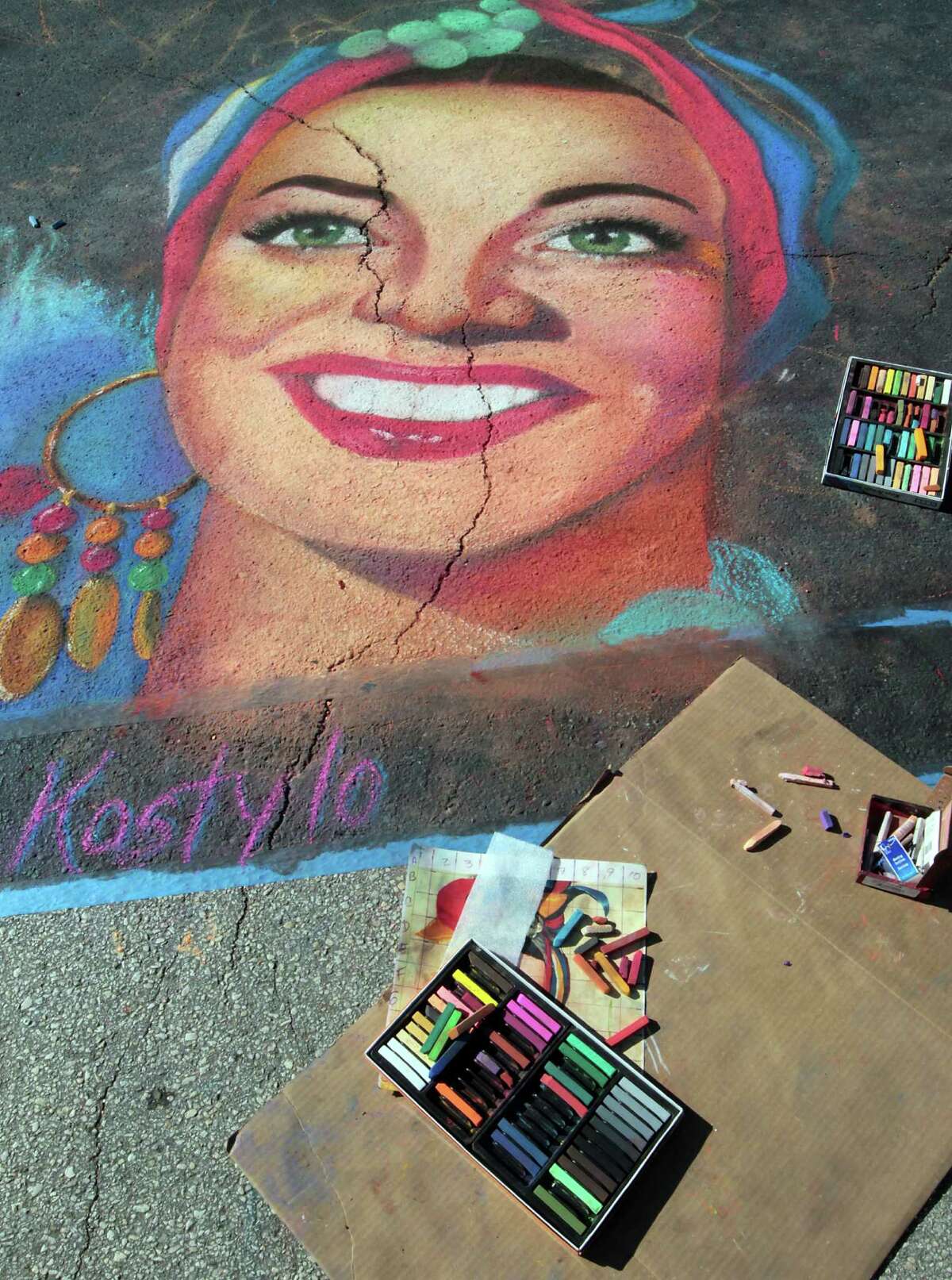 Via Colori, Houston's chalk art festival, returns this weekend