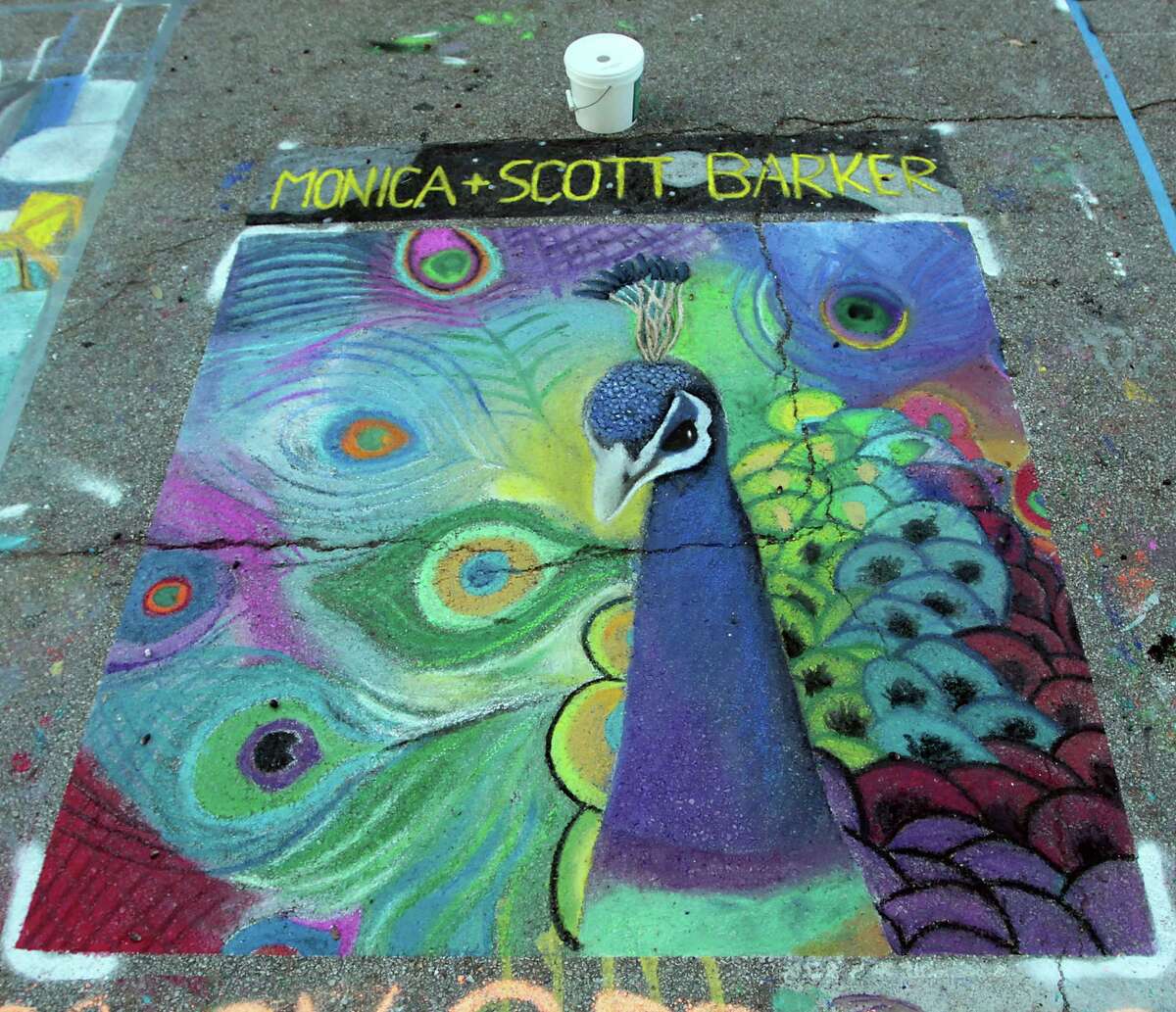 Via Colori, Houston's chalk art festival, returns this weekend
