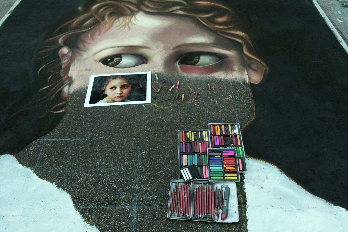 Via Colori, Houston's chalk art festival, returns this weekend