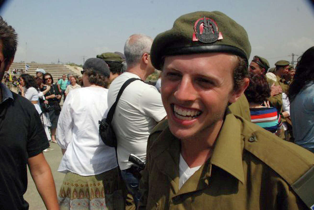 Jesse Buchine, 20, a Houston native, serves in the Israeli Army.