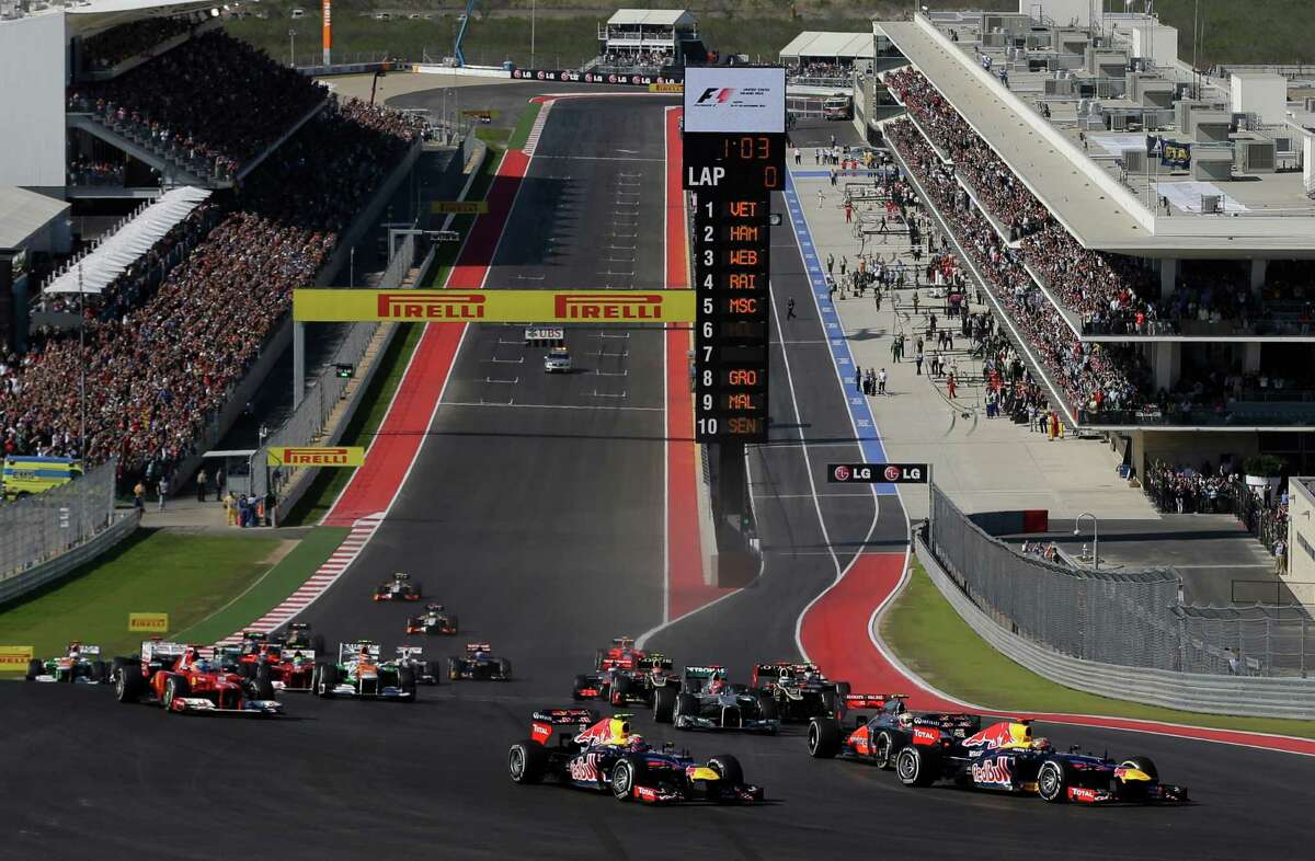 F1 Grand Prix Austin weekend happenings