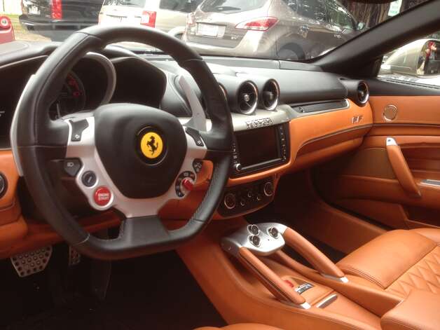 The Interior Of The Ferrari Ff The Company S Touring