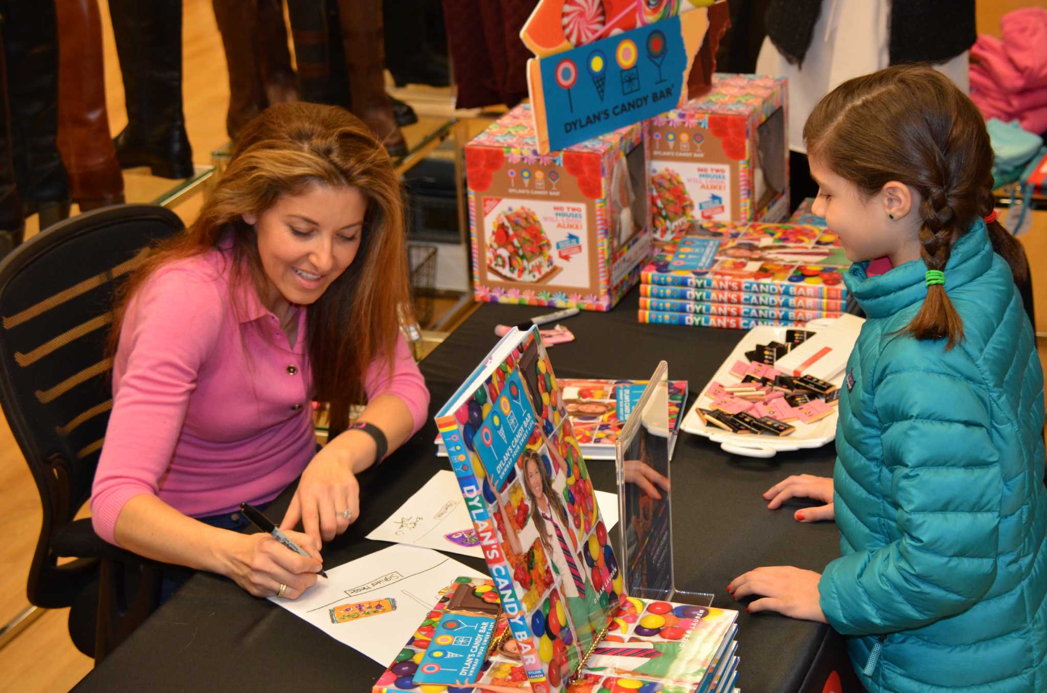 Dylan Lauren At Roosevelt Field Mall To Sign New Book
