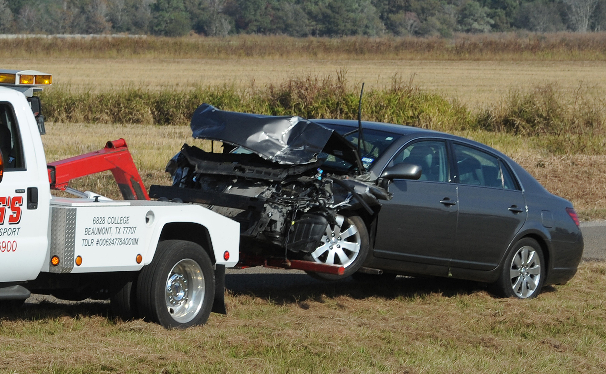 I 10 pileup result of 4 separate wrecks