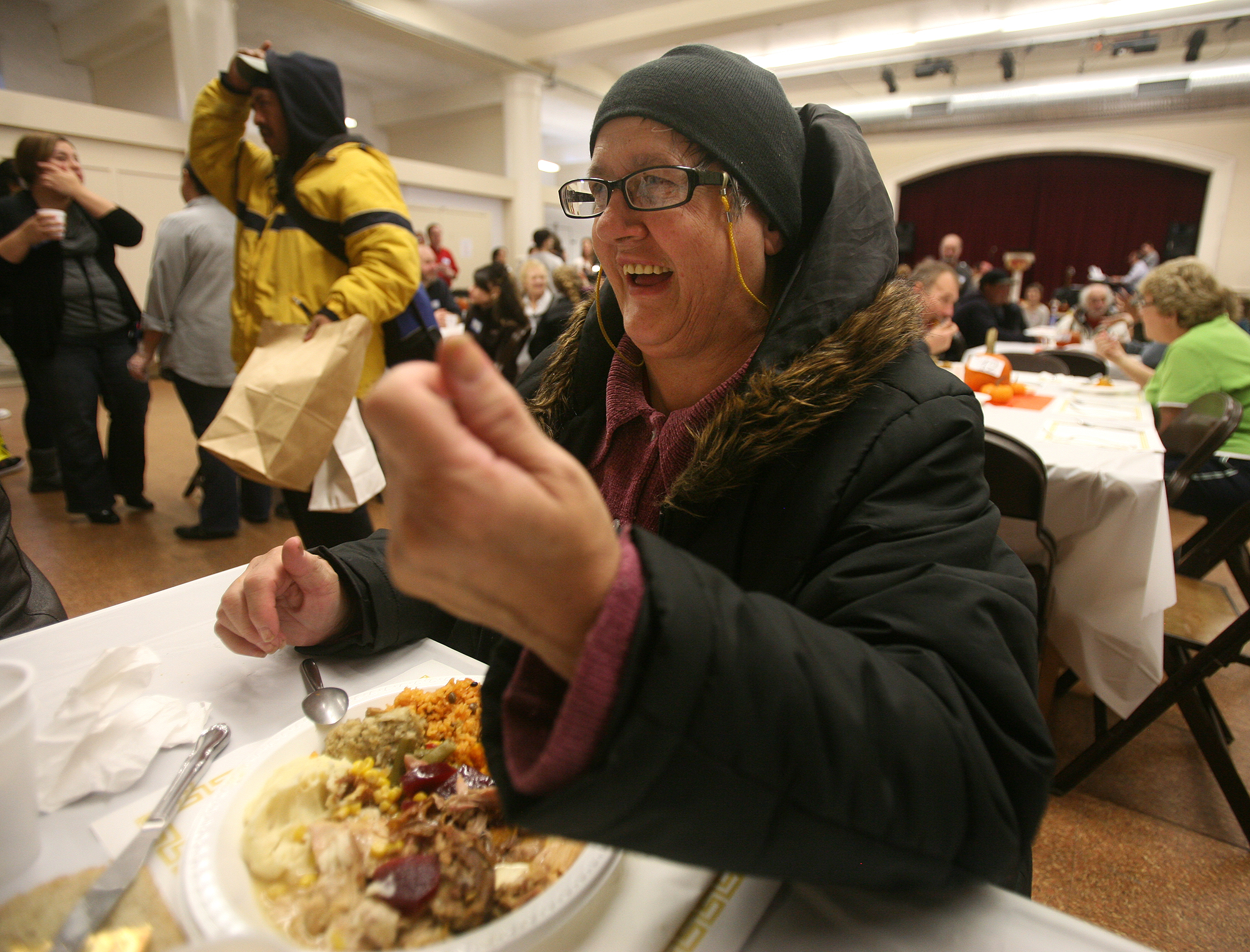 More than food served at community Thanksgiving Dinners