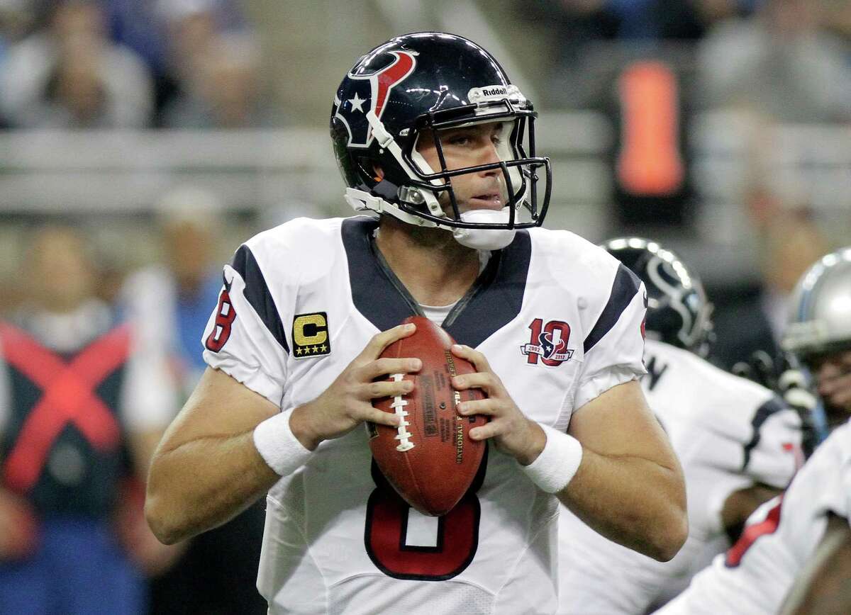 Texans quarterback Matt Schaub