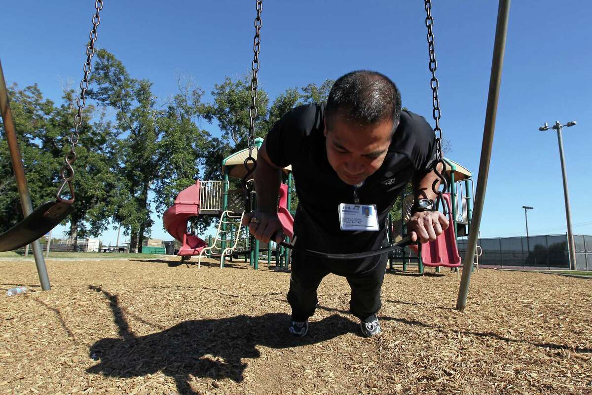 How to get a work out at the park