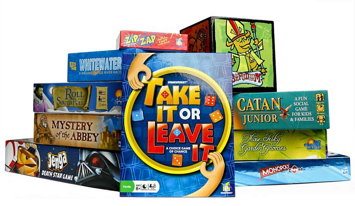 "Take It or Leave It" leads the pack of family board games this holiday season.