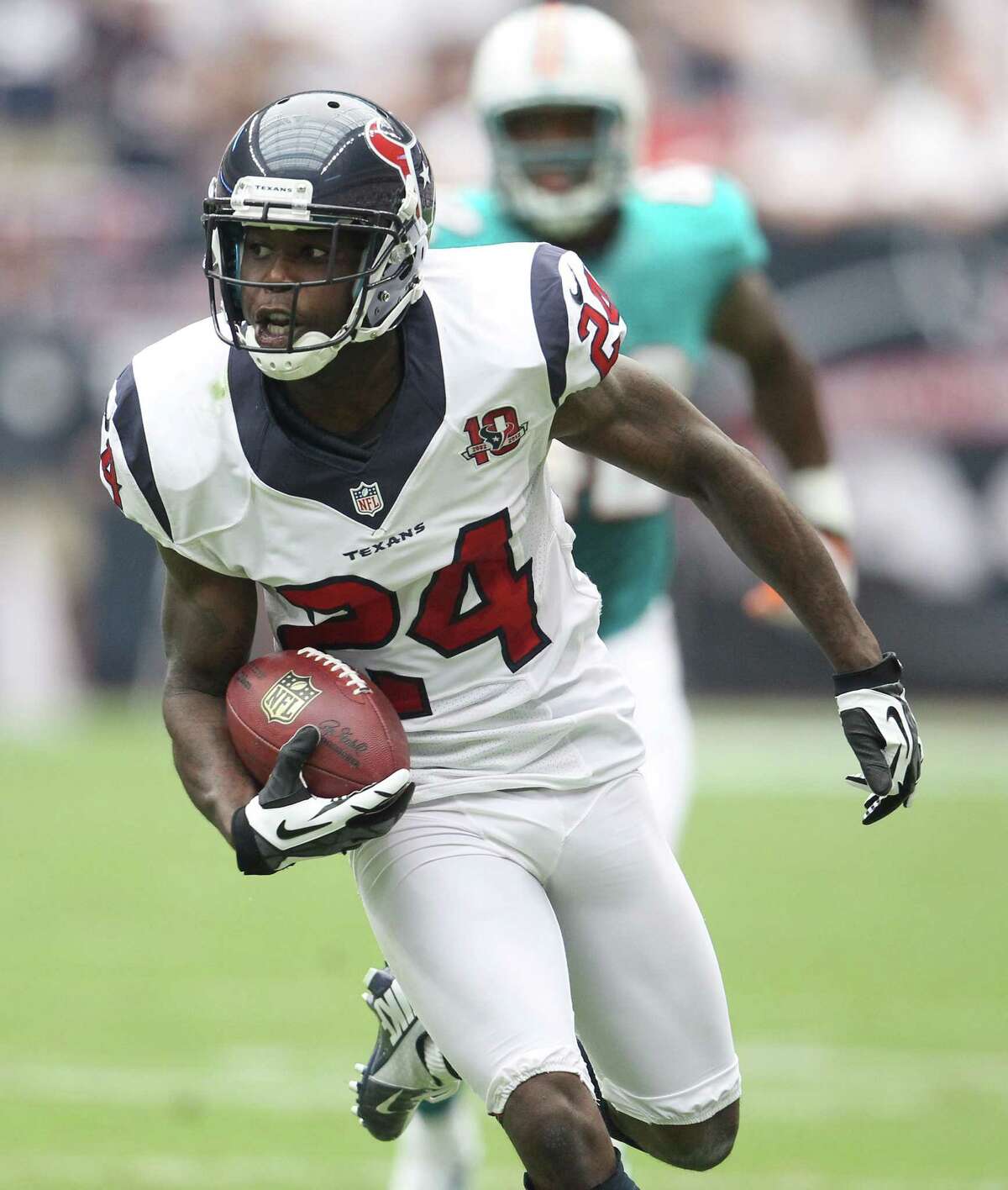 Cornerback Johnathan Joseph says the Texans didn't even bring up his 2007 arrest before they signed him last year.