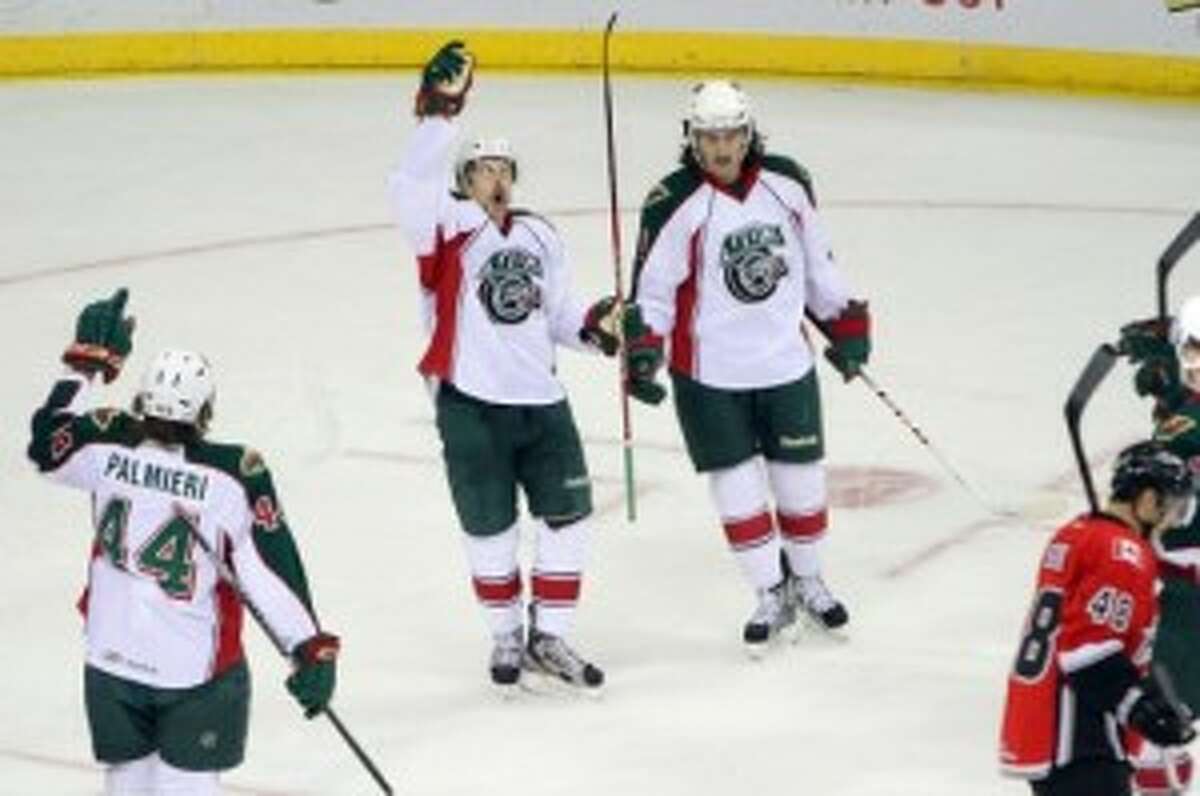 After 19 seasons playing in Houston, the Aeros could be on their way out of town. (Photo courtesy of Morris Molina/Houston Aeros)