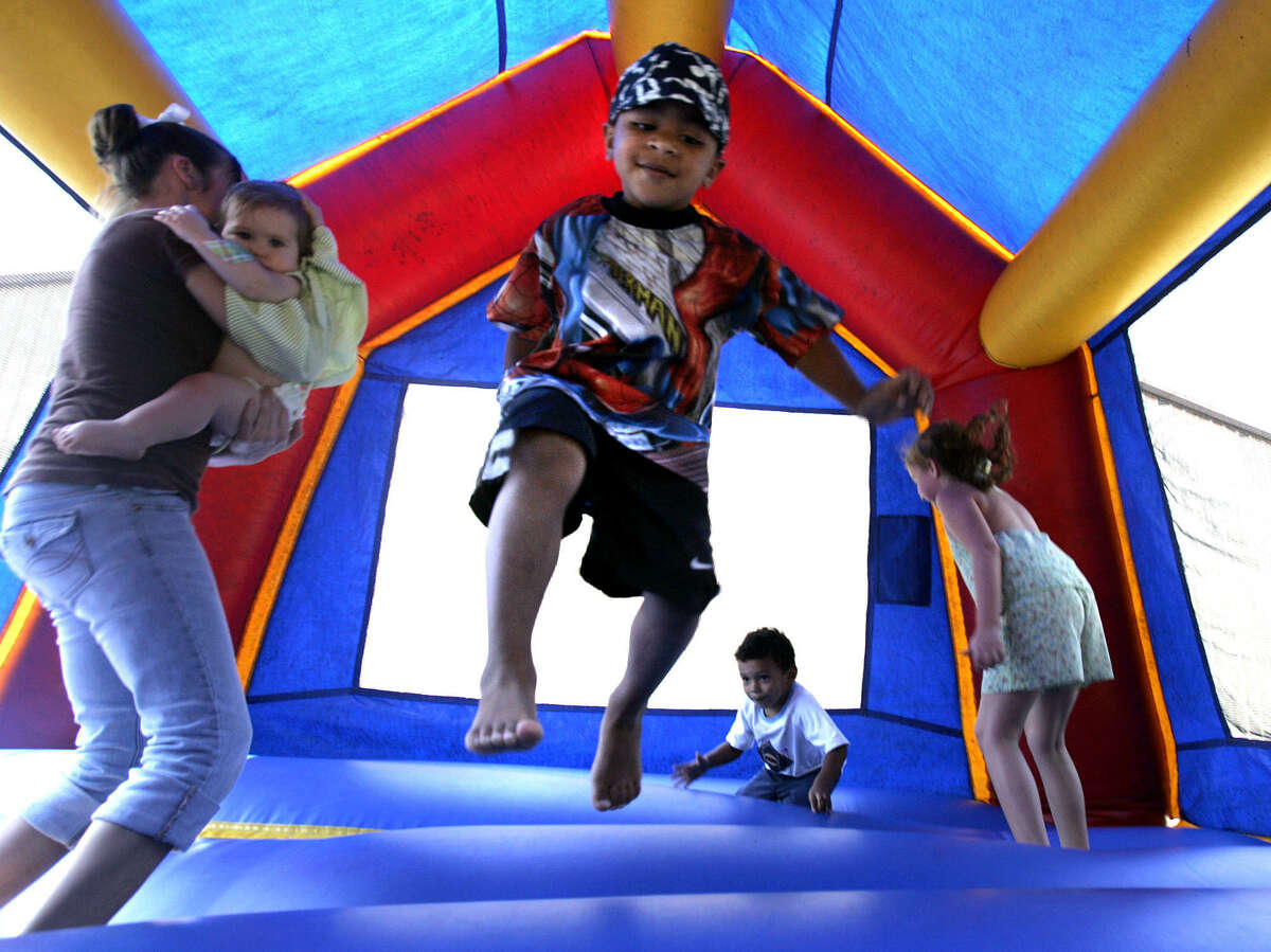CDPHP Bounce Bonanza, Tuesday-Wednesday, Albany Capital Center, 55 Eagle St., Albany. Kids of all ages will have a chance to bounce away in dozens of inflatable attractions from 9:30 a.m. to 5 p.m. A variety of other games and activities will be offered, as well as food and drink. Bounce sessions for kids over the age of 5 are $15. Admission for kids 5 and under is $5, which includes admittance to the toddler zone only. Entrance for adults, if not bouncing, is free.