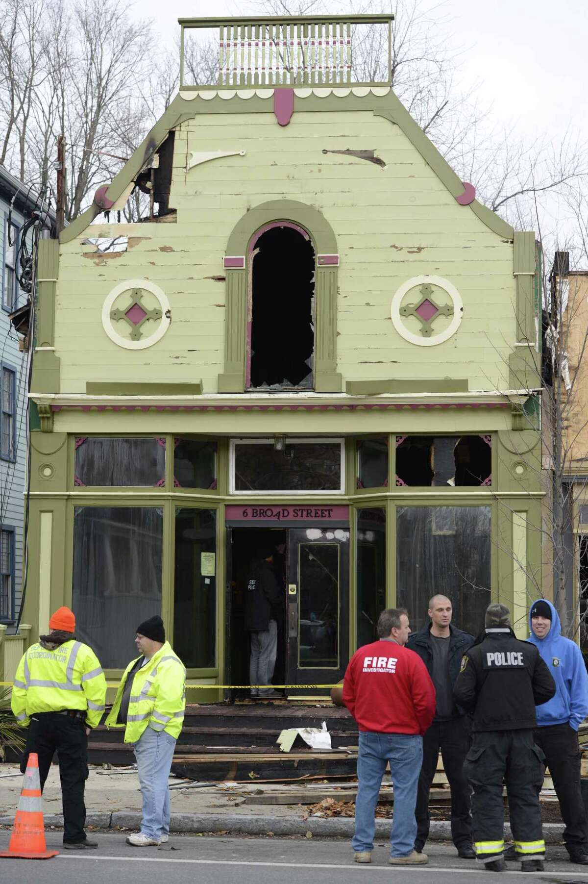 Investigators on scene of Kinderhook blaze