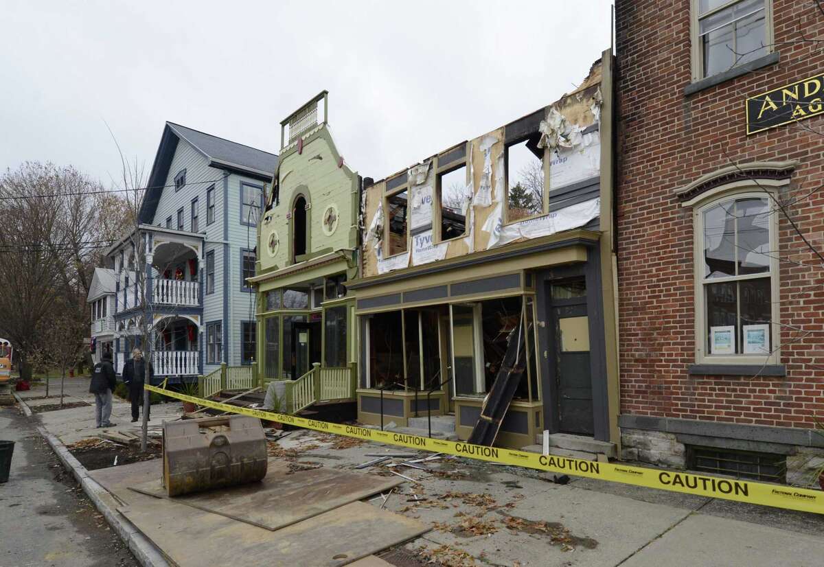 Investigators on scene of Kinderhook blaze