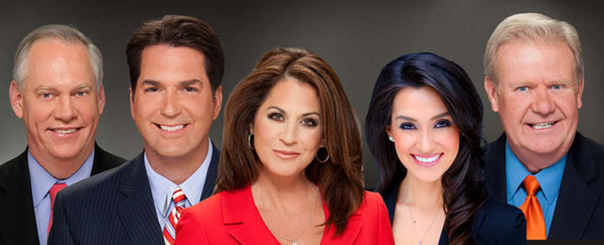 KSAT's news teams -- including Steve Spriester, Isis Romero, Ursula Pari, Steve Browne and Greg Simmons -- once again finished first at 5 p.m. and 10 p.m. in latest ratings. (KSAT photo)