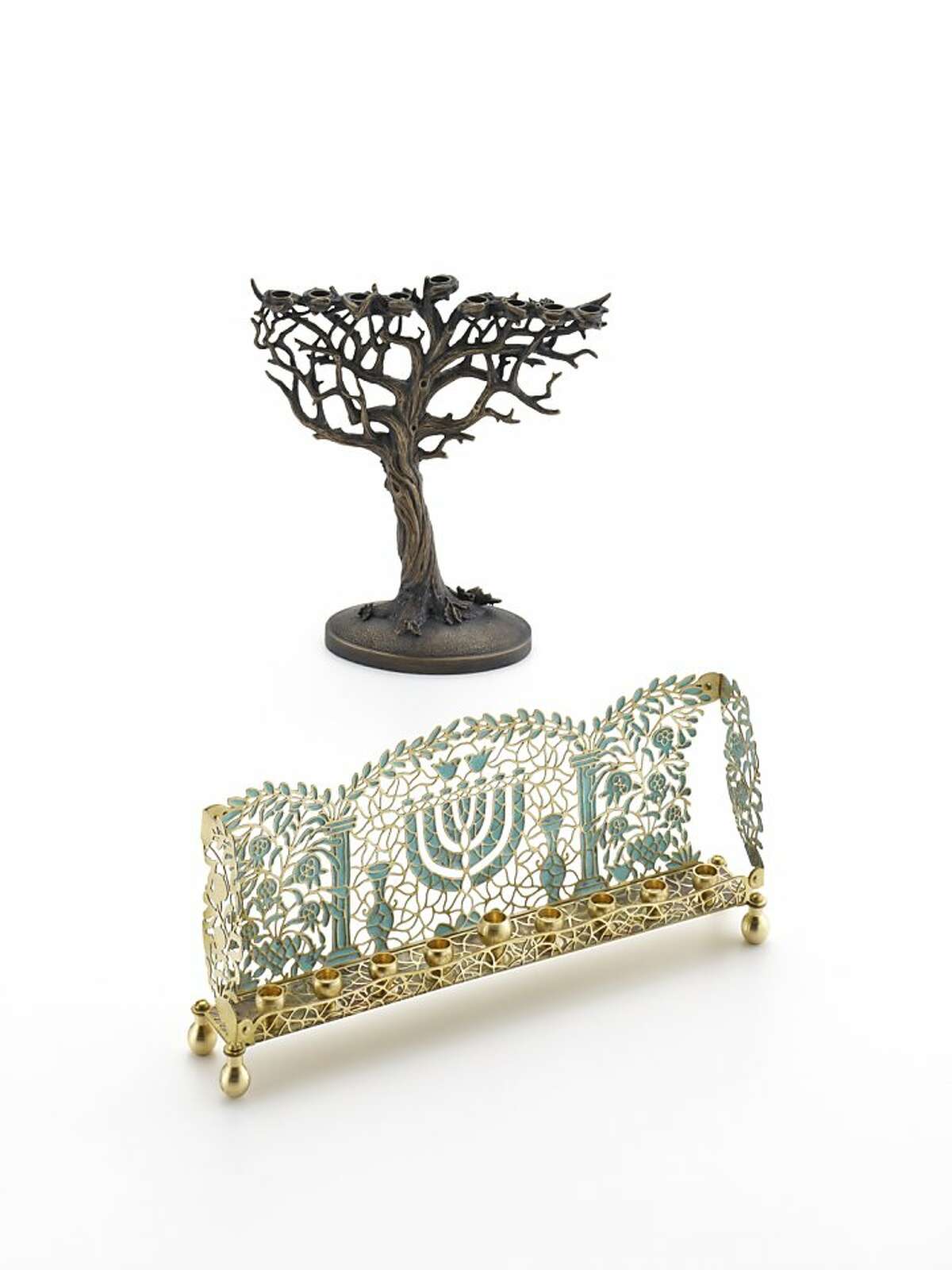 Menorahs branch out from traditional