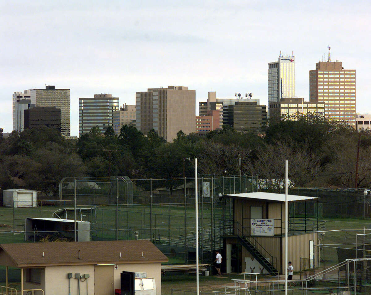The skyline of Midland, Texas, is shown in this Thursday, Nov. 2, 2000 file photo.