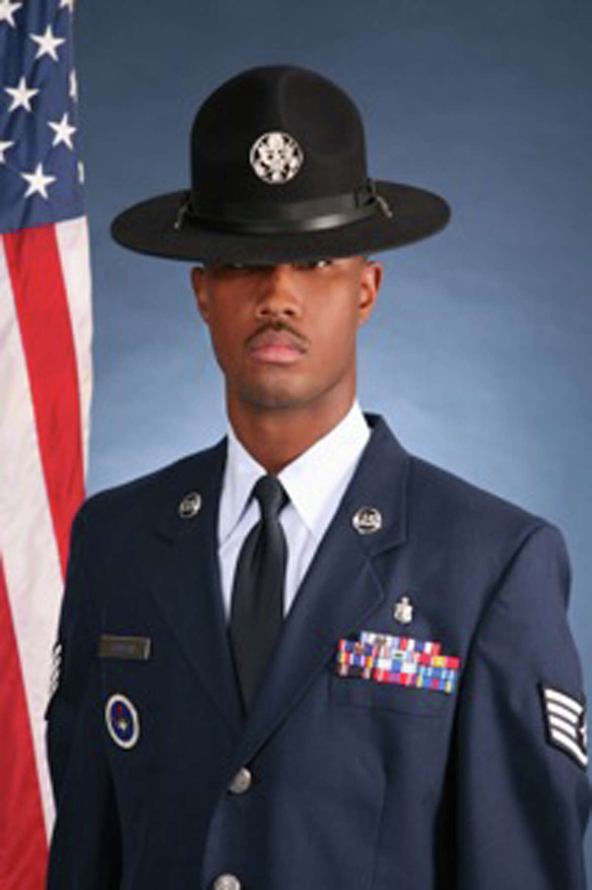 Staff Sgt. Christopher T. Jackson is one of 25 basic training instructors under investigation at Lackland.