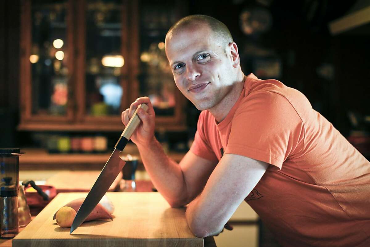 Author of, "The 4-Hour Chef," Tim Ferriss is seen in his San Francisco, Calif., home on Monday, Nov. 5, 2012.