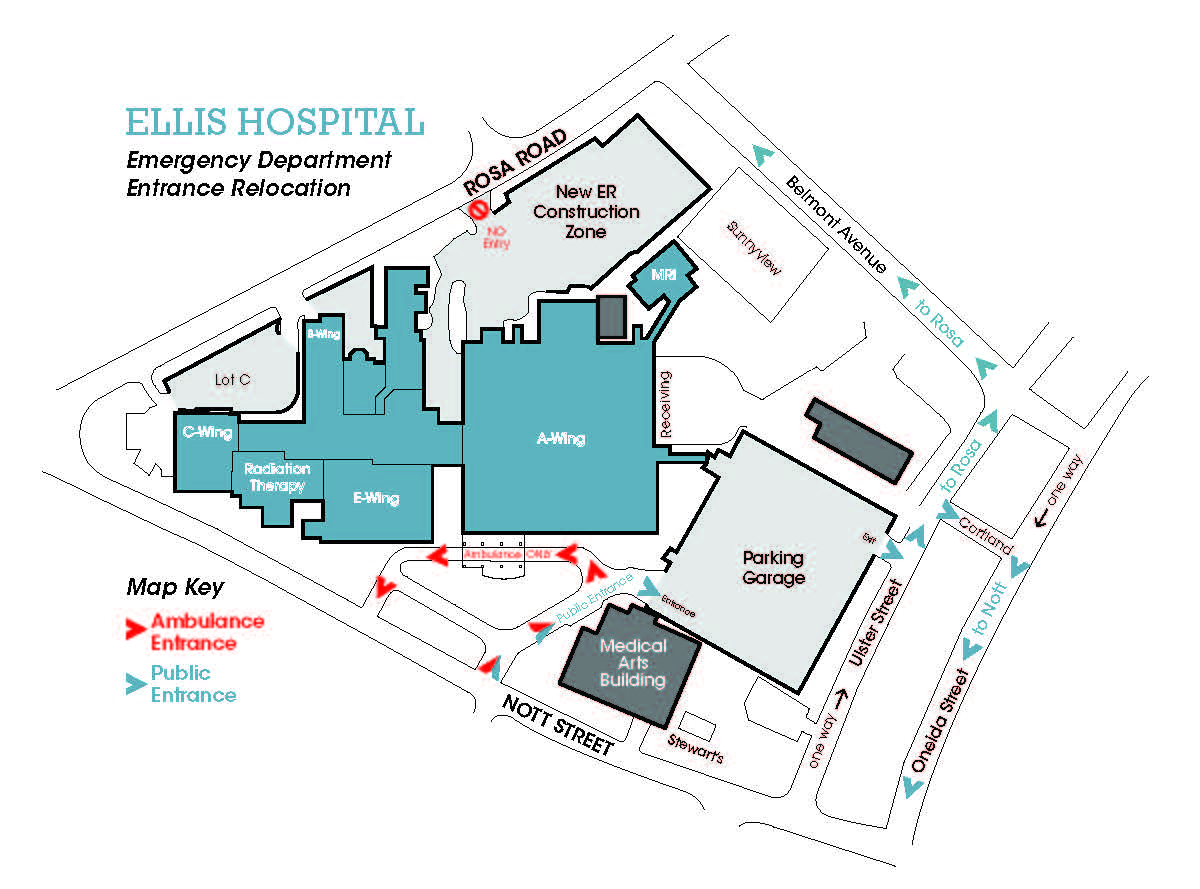 New paths to Ellis Hospital