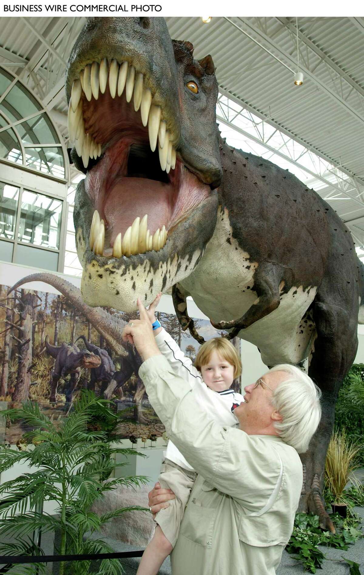 mall of america dinosaur