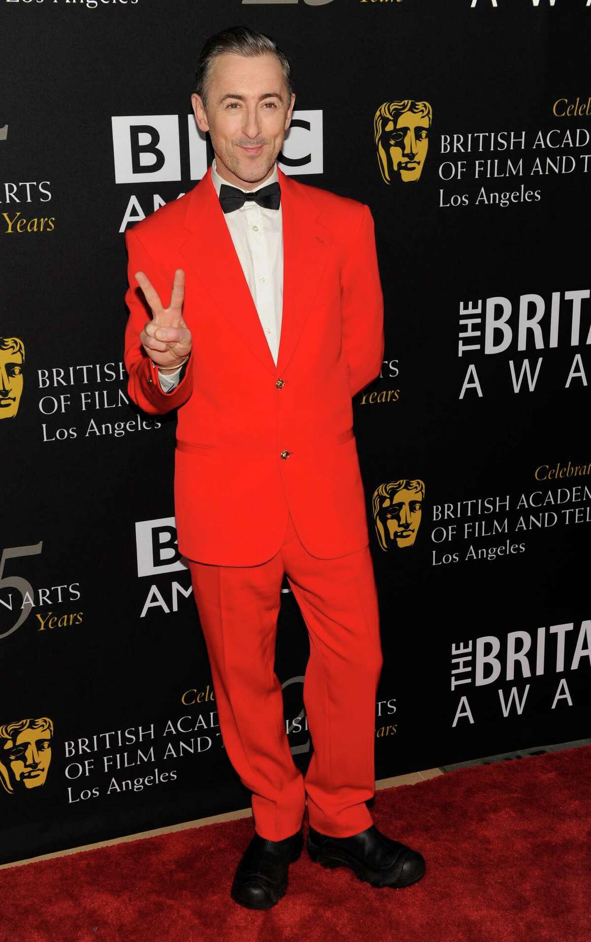 Host Alan Cumming poses at the BAFTA Los Angeles 2012 Britannia Awards at the Beverly Hilton Hotel on Wednesday, Nov. 7, 2012, in Beverly Hills, Calif. (Photo by Chris Pizzello/Invision/AP)