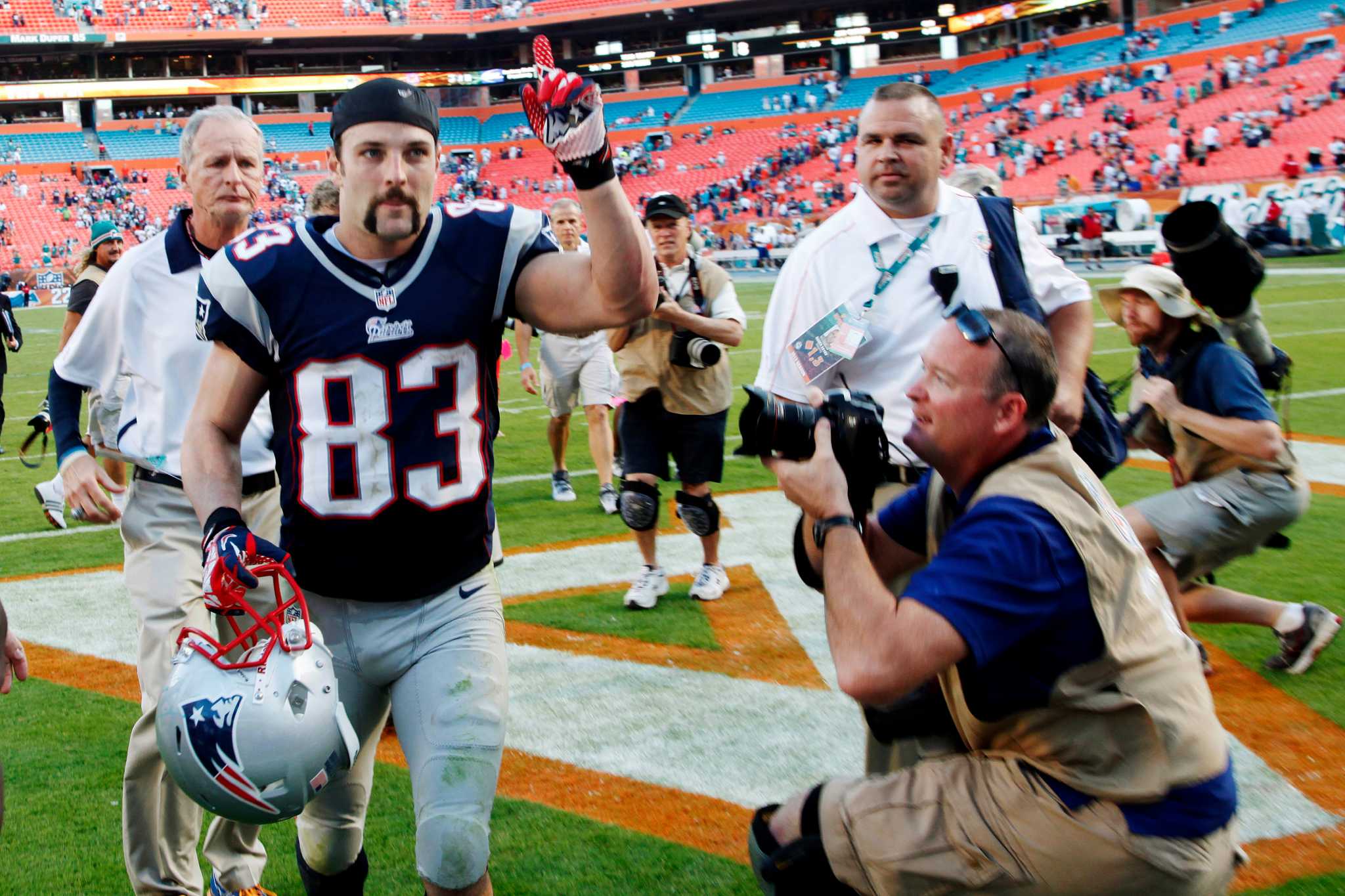 Wes Welker explains why he was so tough on Julian Edelman