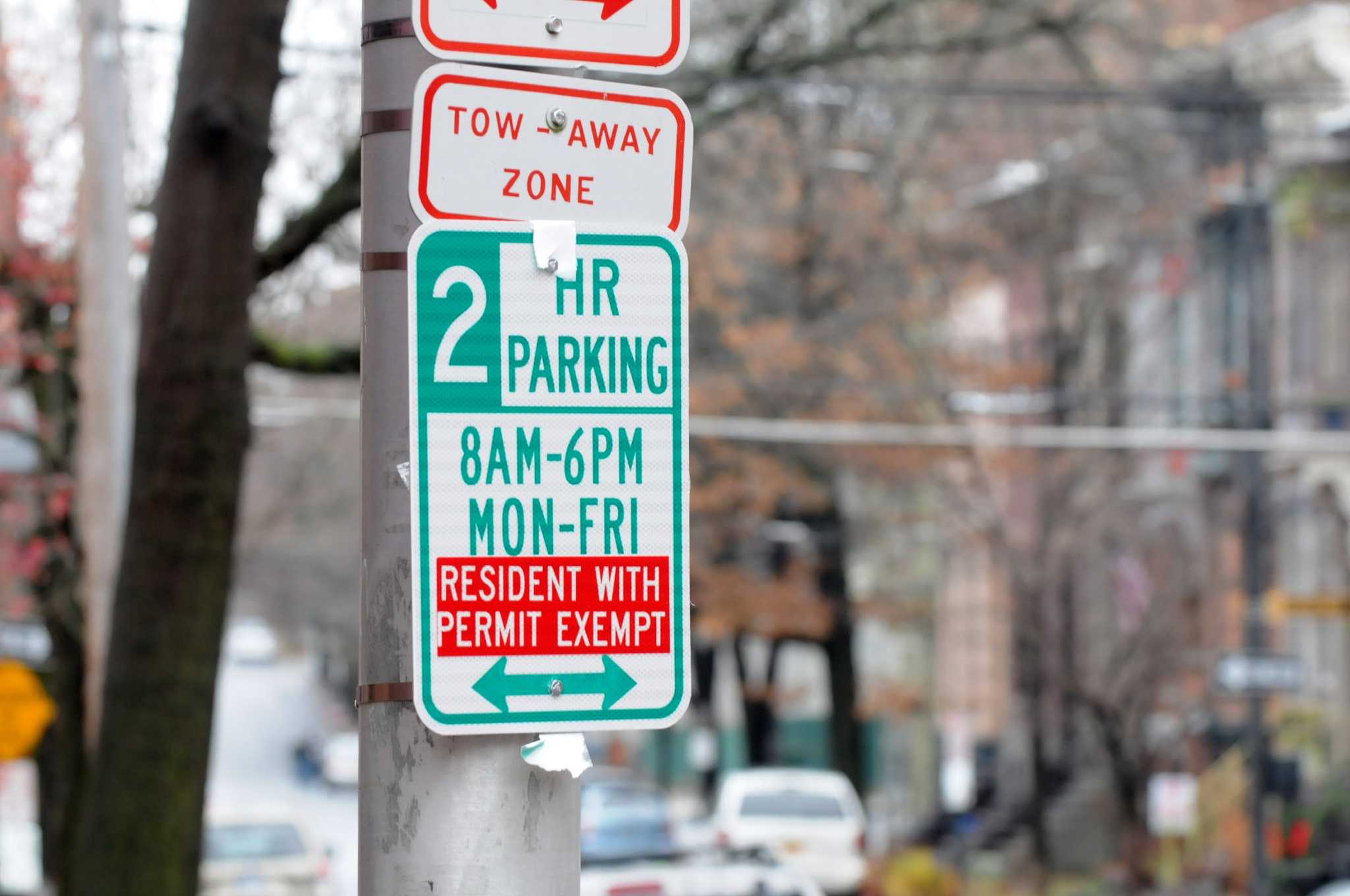 Albany parking plan s grace period over