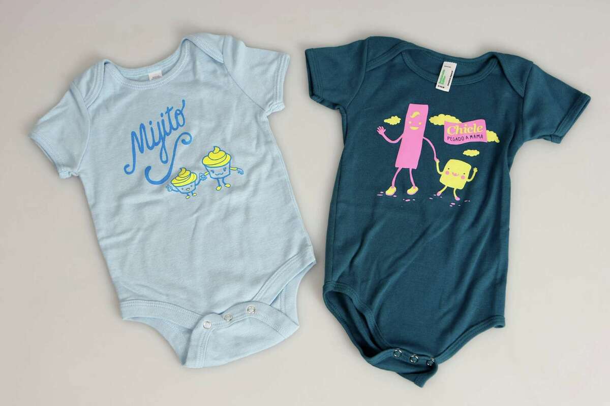 Bicultural clothing items Cost: $16-20 Where: Dos Borreguitas, dosborreguitas.com Info: When Cynthia Garza was unable to find children's clothing that depicted her bicultural roots while looking cool, she took matters into her own hands and began a clothing line. With fun bilingual designs, these shirts and baby onesies are bound to be a hit at the familia's Christmas get-together.