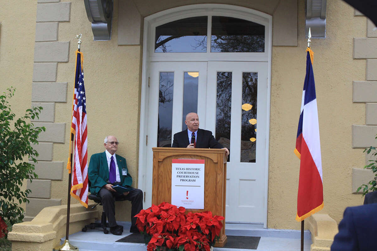 The re-opening of the Newton County courthouse.