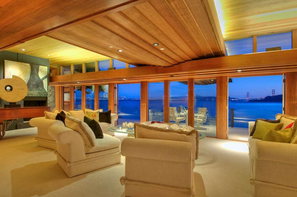 Noted architect's Belvedere home offers shoreline and stunning views