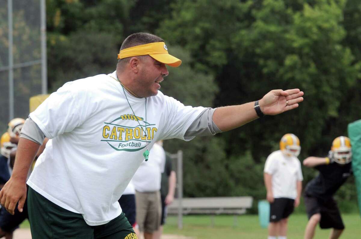 Trinity Catholic football coach Pete Stokes steps down