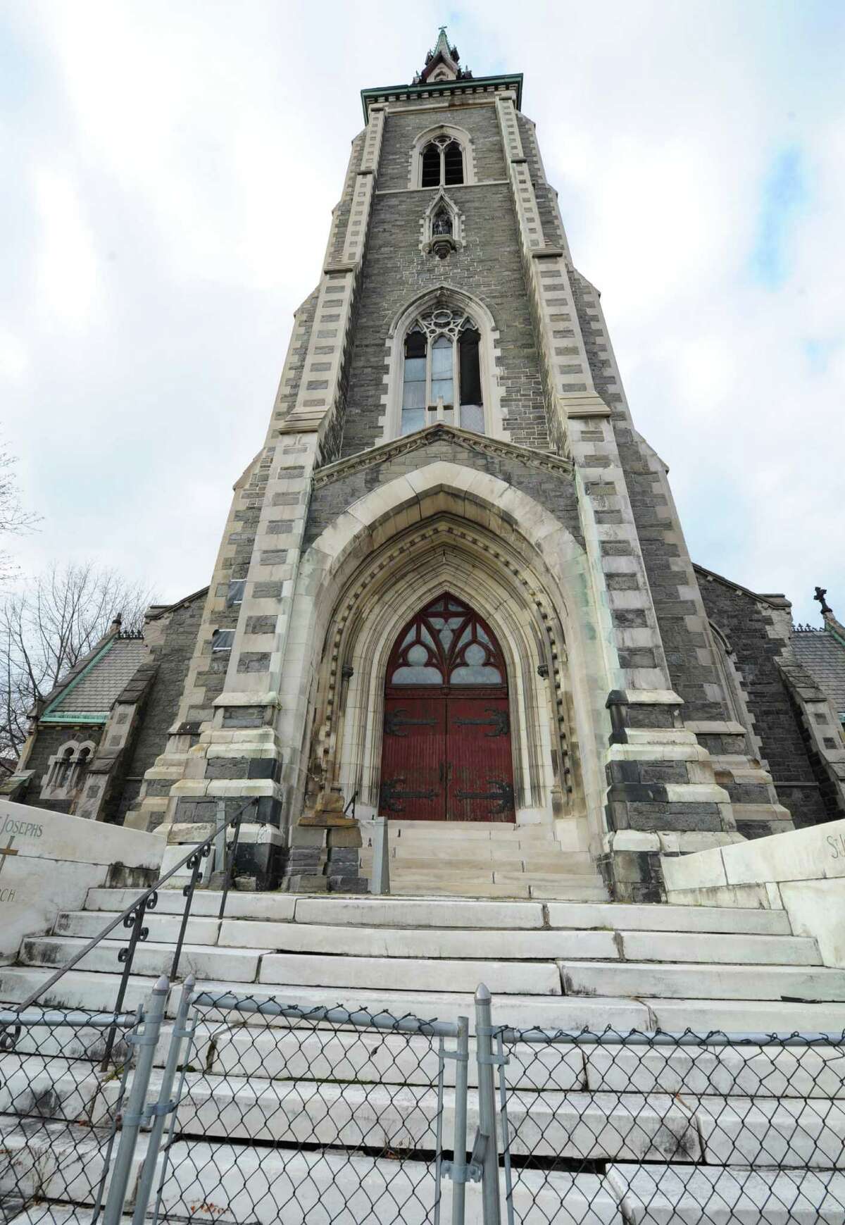 Exterior of St. Joseph's Church on Ten Broeck St. Wednesday Dec. 12, 2012 in Albany, N.Y. (Lori Van Buren / Times Union)